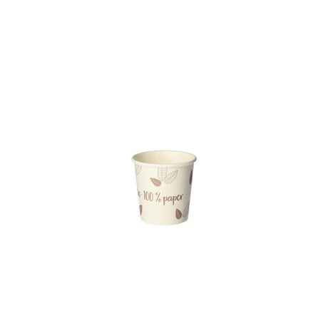 Paper cups PURE ZeroPlast 12cl 80/pc