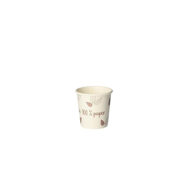 Paper cups PURE ZeroPlast 12cl 80/pc