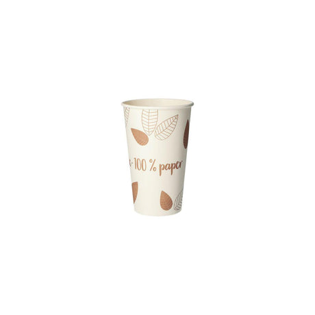 Paper cups PURE ZeroPlast 48cl 50/pack