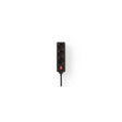 Branch outlet NEDIS earthed 3-way 1.5m black