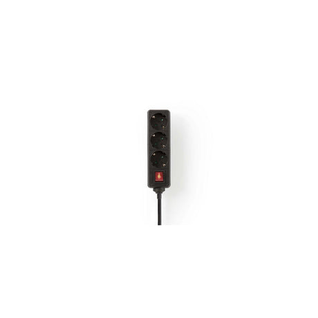 Branch outlet NEDIS earthed 3-way 1.5m black