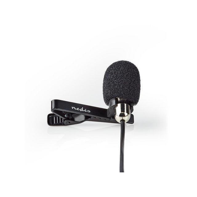 Microphone NEDIS Clamp/Mosquito 3.5 mm black