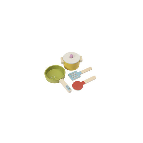 Casserole set MICKI in wood 5 pieces