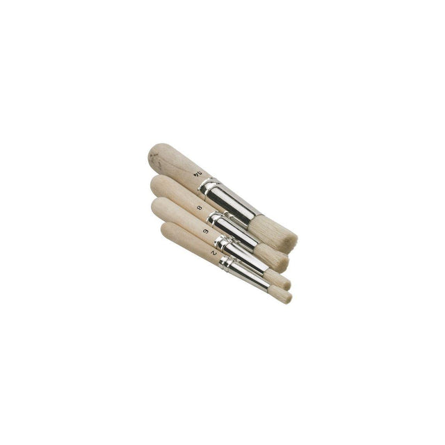 Stencil brush set 4/pack