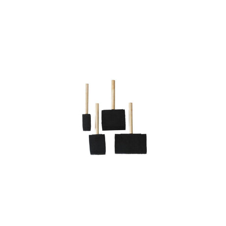 Foam rubber brushes 4/pack