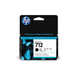 Ink cartridge HP 3ED70A 712 black