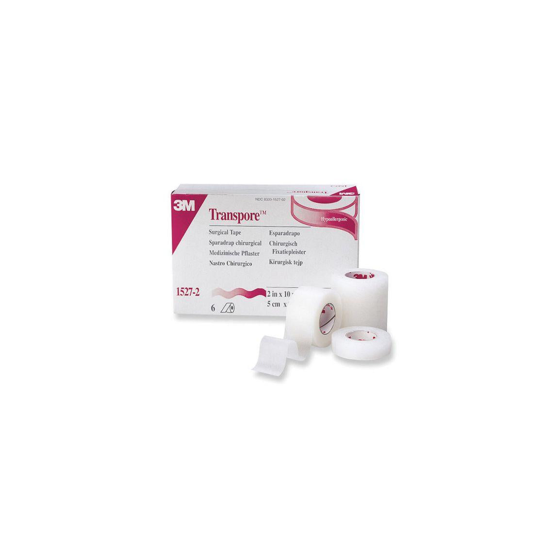Transpore 5,0cmx9,1m 6/pack