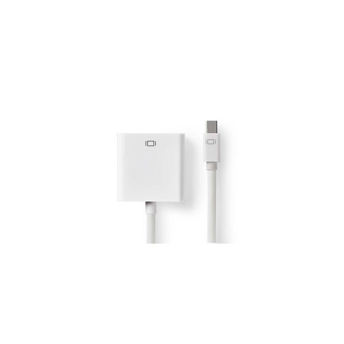 Adapter NEDIS MiniDP-VGA ha-ho 0,2m white