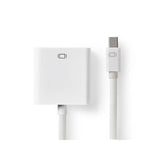 Adapter NEDIS MiniDP-VGA ha-ho 0,2m white