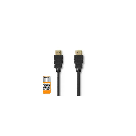 Cable NEDIS HDMI Premium 1m black