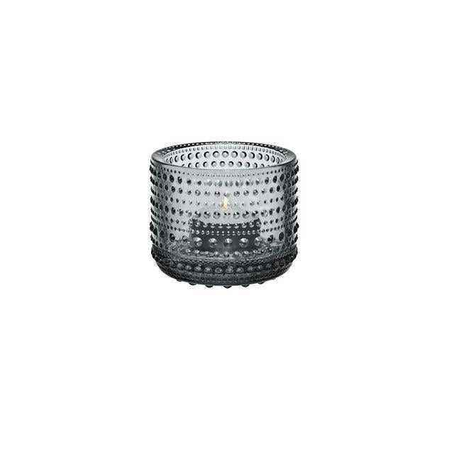 Candle lantern IITTALA Kastehelmi 64mm grey