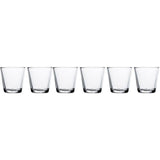 Glass IITTALA Kartio 21cl clear 6/pack