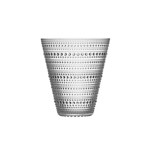 Vase IITTALA Kastehelmi 154mm clear