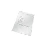 Folder LEITZ Recycle PP A4 clear 25/pack