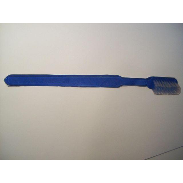 Toothbrush disposable with cream blue 100/pack