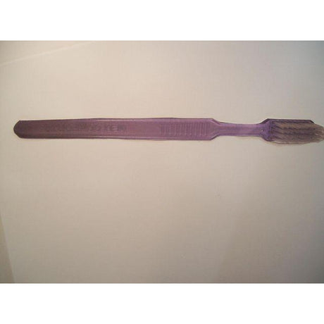 Disposable toothbrush without cream purple 100/pack