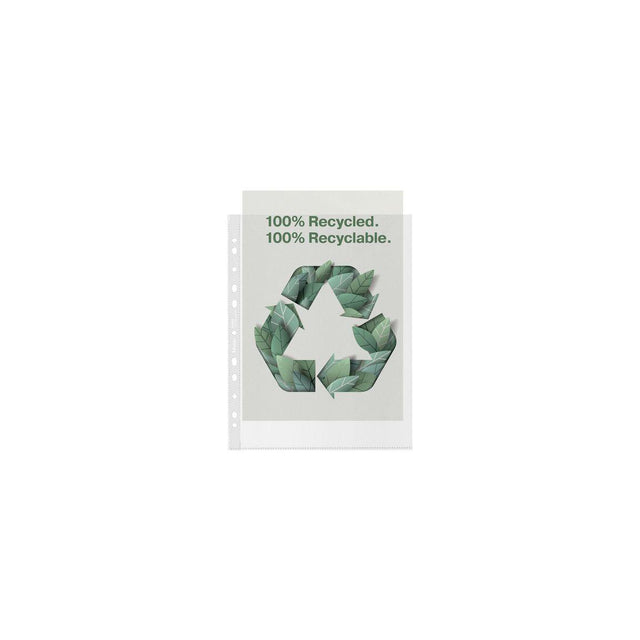 Plastic pocket ESSELTE rec A4 Maxi 50/pack