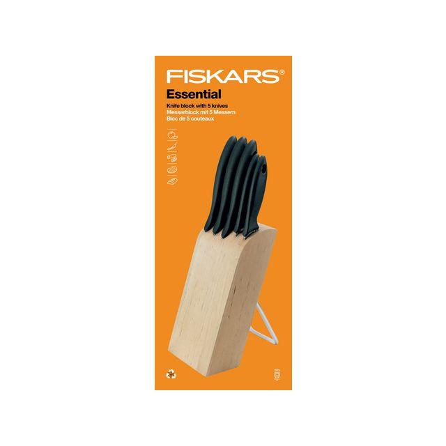 Knife block FISKARS Essential 5/fp