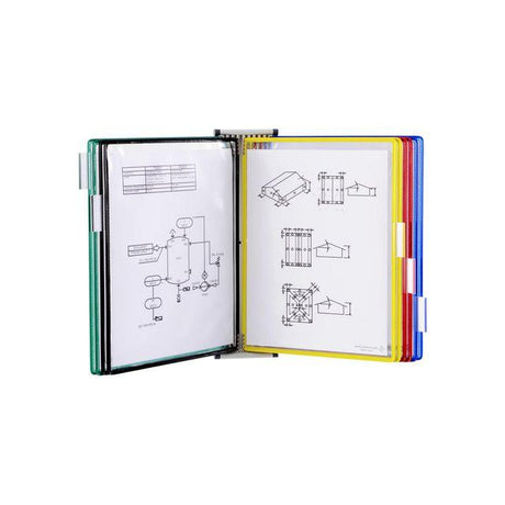 Wall rack magnet DJOIS incl 10 panel