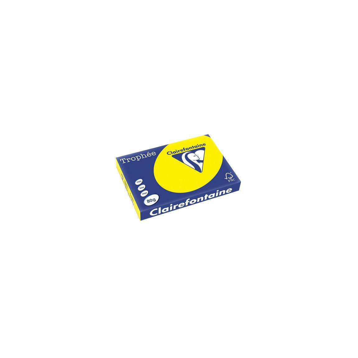 Kop.ppr TROPHEÉ A3 80g oh yellow 500/pack