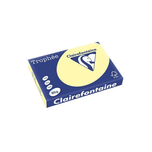 Kop.ppr TROPHEÉ A3 80g oh light yellow 500/pack