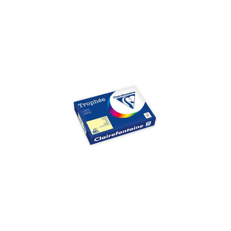 Cop.ppr TROPHEÉ A4 80g oh light yellow 500/pack