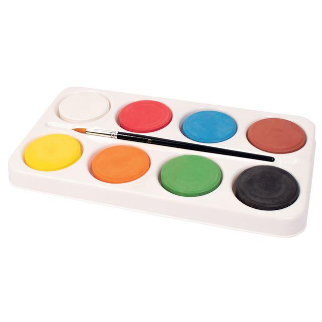 Colour block 57mm in palette 8 colours