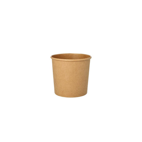Soup bowl PAPSTAR 760ml brown 25/pack