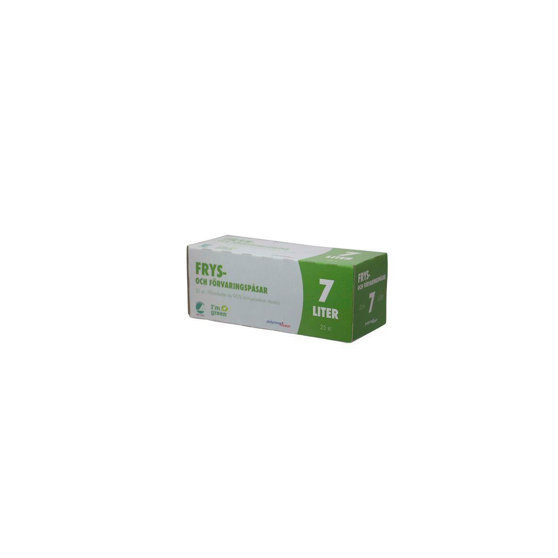 Freezer bag LD 7L 35my 25/rl