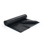 Plastic bag LD 125L print 90my black 10/rl