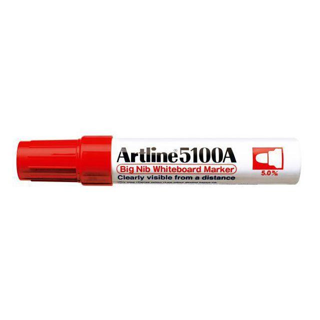 Whiteboard pen ARTLINE 5100A round red
