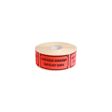 Warning label Handle with care 1000/rl