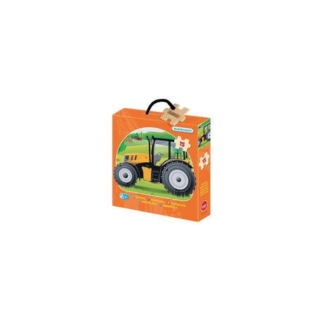 Wooden puzzle Tractor 15 KÄRNAN pieces