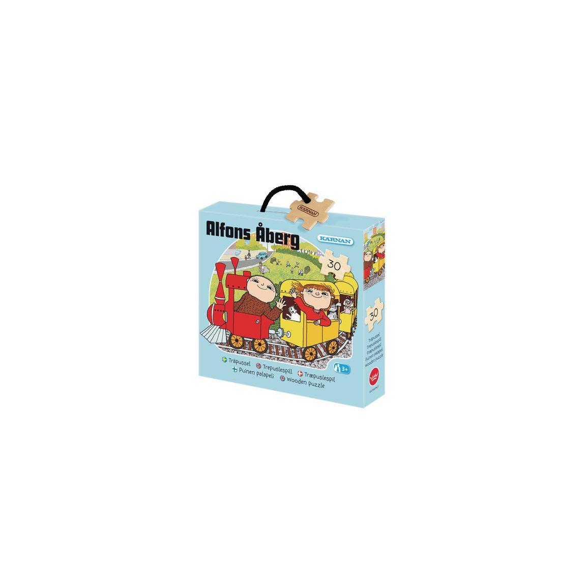 Wooden puzzle Alfie Atkins CORE 30 pieces