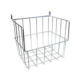 Wire basket XL with hook RAL 9005