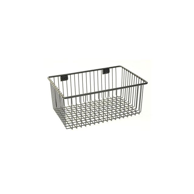 Wire basket large U sheet RAL 9005
