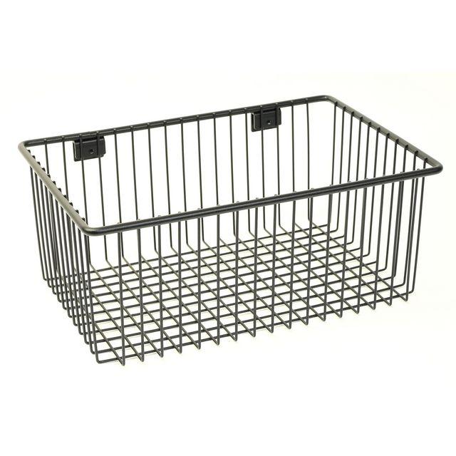 Wire basket large U sheet RAL 9005