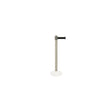 Barrier post+foot SECURIT black extended