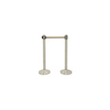 Barrier post SECURIT w/foot grey extended