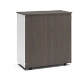 Cubic workstation white/dark ash