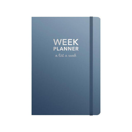 Calendar Week planner undated blue- 1051
