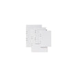 Conference pads A4 60g 25bl chequered perforated