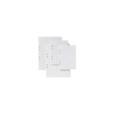 Conference pads A4 60g 25bl chequered perforated