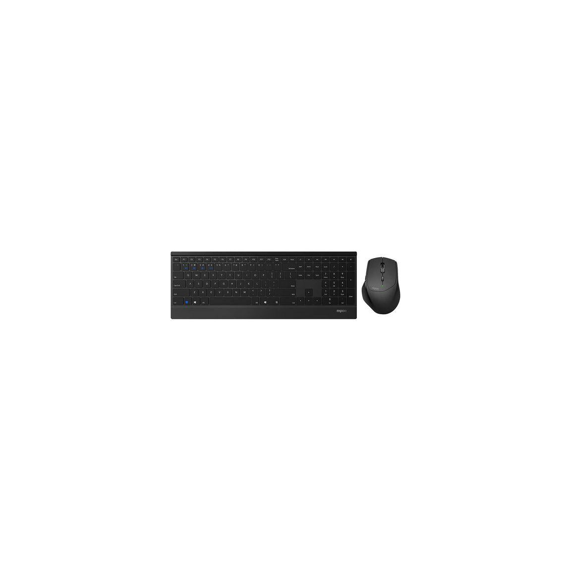Keyboard+Mouse RAPOO 9500M wireless
