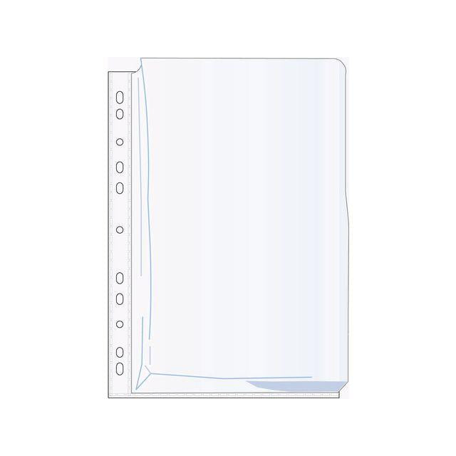 Plastic pocket bellows PP embossed 0,17 A4