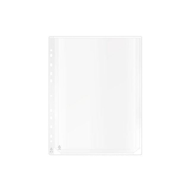 Plastic pocket A4 bellows 0,17 100% recy 25/pack