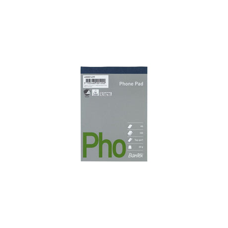 Telephone pad BANTEX A6 100 sheets olinj