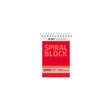 Spiral notebook A7 60g 50 sheets Chequered