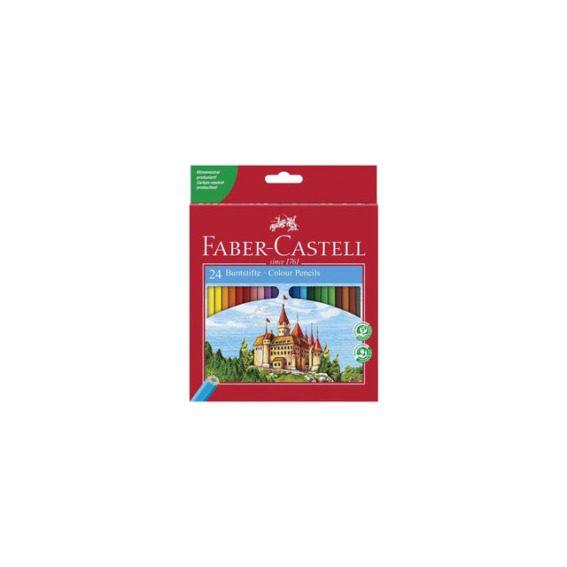 Coloured pencil Faber Castell Slott 24/pack