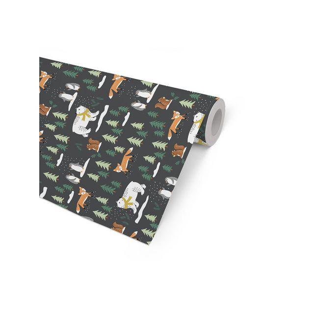 Christmas paper 57cmx154m Winter wood